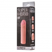 Фаллоудлинитель SUPER HERO Tempter - 16 см. - Lola Games - в Кисловодске купить с доставкой