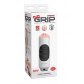 Мастурбатор-вагина Extreme Toyz Mega Grip Vibrating Stroker Mouth - Pipedream - в Кисловодске купить с доставкой