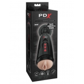 Мастурбатор-вагина с вибрацией Dirty Talk Starter Stroker - Pipedream - в Кисловодске купить с доставкой