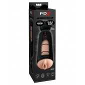 Мастурбатор-вагина с вибрацией Vibrating Mega Milker - Pipedream - в Кисловодске купить с доставкой
