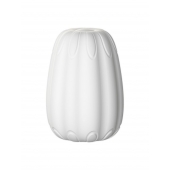 Белый мастурбатор-яйцо Bisedze - LoveStore - в Кисловодске купить с доставкой