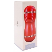Двусторонний мастурбатор в колбе Cleo - вагина и ротик - Boys of Toys - в Кисловодске купить с доставкой