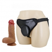 Страпон с универсальным поясом Fogg - 17,5 см. - Baile - купить с доставкой в Кисловодске