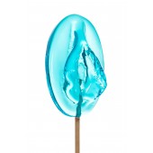 Леденец в форме вагины со вкусом блю кюрасао - 50 гр. - Sosuчki - купить с доставкой в Кисловодске