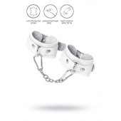 Белые узкие наручники-браслеты со скруглёнными углами - Pecado - купить с доставкой в Кисловодске