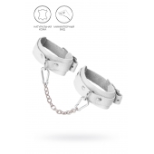 Белые мини-оковы со скруглёнными углами - Pecado - купить с доставкой в Кисловодске