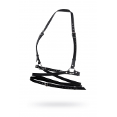 Черная кожаная портупея «Осанка» - Pecado - купить с доставкой в Кисловодске