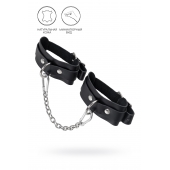 Черные мини-оковы со скруглёнными углами - Pecado - купить с доставкой в Кисловодске