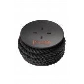 Черная веревка для шибари на катушке - 5 м. - Pecado - купить с доставкой в Кисловодске