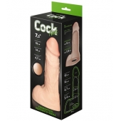 Телесный фаллоудлинитель с мошонкой Cock Next - 19 см. - LOVETOY (А-Полимер) - в Кисловодске купить с доставкой