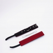 Черно-красные кожаные оковы - Crazy Handmade - купить с доставкой в Кисловодске