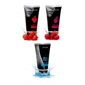 Набор из 3 лубрикантов JUJU (увлажняющий, клубника, малина) - JuJu - купить с доставкой в Кисловодске