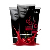 Набор из 3 съедобных лубрикантов JUJU со вкусом вишни - JuJu - купить с доставкой в Кисловодске