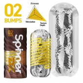 Мастурбатор Tenga Spinner DX 02 Bumps - Tenga - в Кисловодске купить с доставкой