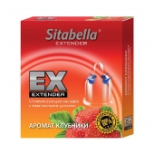 Стимулирующая насадка Sitabella Extender  Клубника - Sitabella - купить с доставкой в Кисловодске