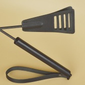 Черный кожаный стек «Сириус» - 60 см. - Sitabella - купить с доставкой в Кисловодске