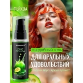 Съедобная смазка на водной основе с ароматом фейхоа - 60 гр. - Биоритм - купить с доставкой в Кисловодске