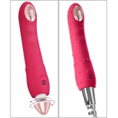 Малиновая насадка на душ с вибрацией Showers to orgasm - 20,1 см. - Orion - купить с доставкой в Кисловодске