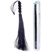 Черная силиконовая плеть - 37 см. - Boys of Toys - купить с доставкой в Кисловодске