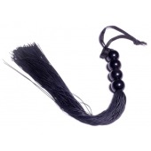 Черная силиконовая плеть - 37 см. - Boys of Toys - купить с доставкой в Кисловодске