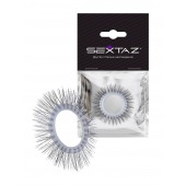 Круглое эрекционное кольцо с «ресничками» - Sextaz - в Кисловодске купить с доставкой