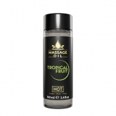 Массажное масло c ароматом тропических фруктов Massage Oil - 100 мл. - HOT - купить с доставкой в Кисловодске