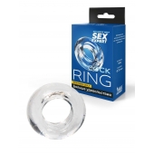 Прозрачное эрекционное кольцо-бублик - Sex Expert - в Кисловодске купить с доставкой