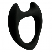 Черное эрекционное кольцо с рожками Wooomy Toro M - Adrien Lastic - в Кисловодске купить с доставкой