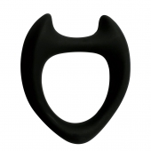 Черное эрекционное кольцо с рожками Wooomy Toro M - Adrien Lastic - в Кисловодске купить с доставкой