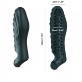 Серая силиконовая насадка на пенис с подхватом Manwan Ryzer - Manwan - в Кисловодске купить с доставкой