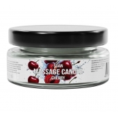 Массажная свеча «Спелая вишня» - 50 мл. - SGAN - купить с доставкой в Кисловодске