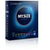 Презервативы MY.SIZE размер 72 - 3 шт. - My.Size - купить с доставкой в Кисловодске