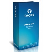 Презервативы OKOTO Mega Mix - 18 шт. - Sitabella - купить с доставкой в Кисловодске