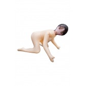 Телесная надувная секс-кукла в позиции догги-стайл - NMC - в Кисловодске купить с доставкой