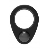 Черное эрекционное кольцо Cockring Single Weight - Dream Toys - в Кисловодске купить с доставкой