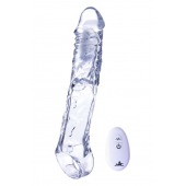 Прозрачная насадка-удлинитель Length Enhancer With Bullet с подхватом - 22,3 см. - NMC - в Кисловодске купить с доставкой