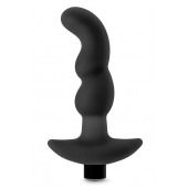 Черный вибромассажер простаты Prostate Massager 03 - 15,2 см. - Blush Novelties - в Кисловодске купить с доставкой