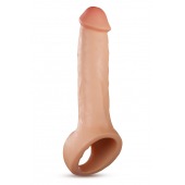 Телесная насадка-удлинитель Thrive 8.75 Inch Realistic Penis Extender Sleeve - 22,2 см. - Blush Novelties - в Кисловодске купить с доставкой
