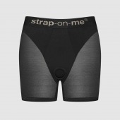 Трусики-шорты для фиксации насадок Strap-on-me Harness Lingerie Halo - size XL - Strap-on-me - купить с доставкой в Кисловодске