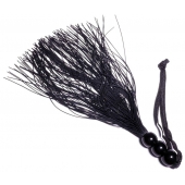 Черная силиконовая плетка - 25,4 см. - Boys of Toys - купить с доставкой в Кисловодске