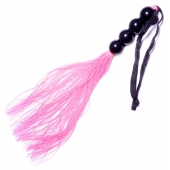 Розовая силиконовая плеть - 35,5 см. - Boys of Toys - купить с доставкой в Кисловодске