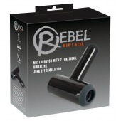 Черный мастурбатор с удобной ручкой Masturbator with 2 Functions - Orion - в Кисловодске купить с доставкой