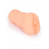 Телесный мастурбатор-вагина с 2 эрекционными кольцами в комплекте - Sexy Girl - в Кисловодске купить с доставкой