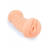 Телесный двусторонний мастурбатор с вибропулей и эрекционными кольцами в комплекте - Sexy Girl - в Кисловодске купить с доставкой