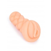 Телесный мастурбатор-вагина с вибропулей и эрекционными кольцами в комплекте - Sexy Girl - в Кисловодске купить с доставкой