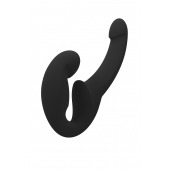 Черный безремневой страпон Share Lite - Fun Factory - купить с доставкой в Кисловодске