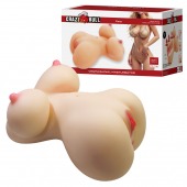 Телесный мастурбатор-торс Fiona - Baile - в Кисловодске купить с доставкой