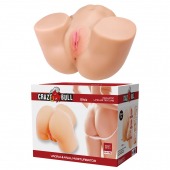 Телесный мастурбатор Olivia с 2 любовными отверстиями - Baile - в Кисловодске купить с доставкой