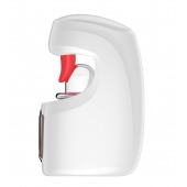 Белый мастурбатор с язычком и возвратно-поступательными движениями - Secwell - в Кисловодске купить с доставкой