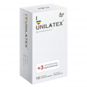 Разноцветные ароматизированные презервативы Unilatex Multifruit  - 12 шт. + 3 шт. в подарок - Unilatex - купить с доставкой в Кисловодске
